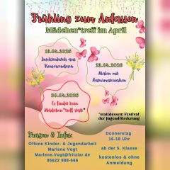 Mädchentreff im April 2026