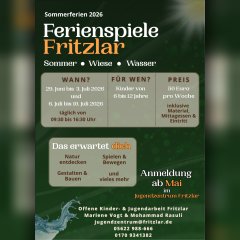 Ferienspiele 2026 Ferienspiele 2026