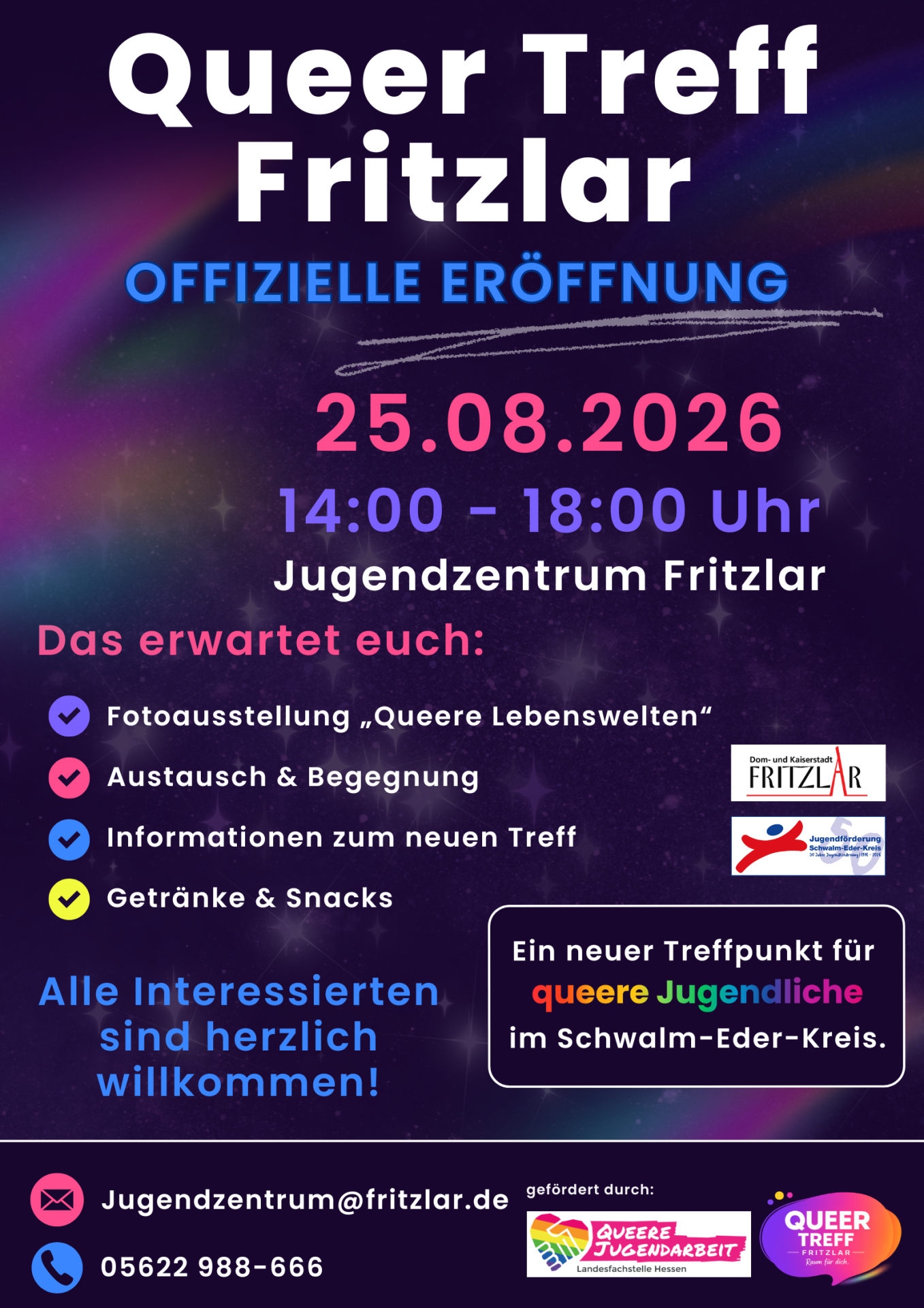 Eröffnung Queer Treff Fritzlar Eröffnung Queer Treff Fritzlar