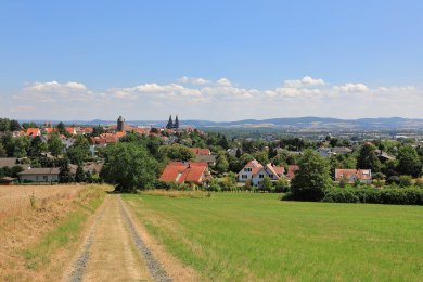 Blick vom Eckerich auf Fritzlar