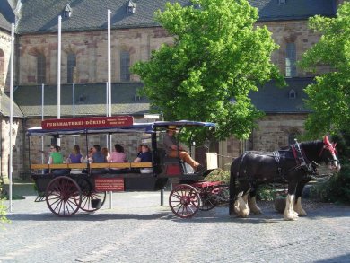 Kutsche mit Pferden von Döring