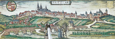 Abb. Radierung 1576, Frans Hogenberg