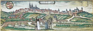 Radierung, Frans Hogenberg (1535-1590), Kuperstecher und Radierer Radierung, Frans Hogenberg (1535-1590), Kuperstecher und Radierer