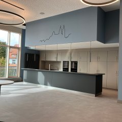 Theke im kleinen Saal