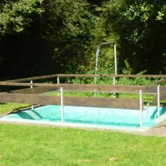 Wassertretbecken Frontalsicht