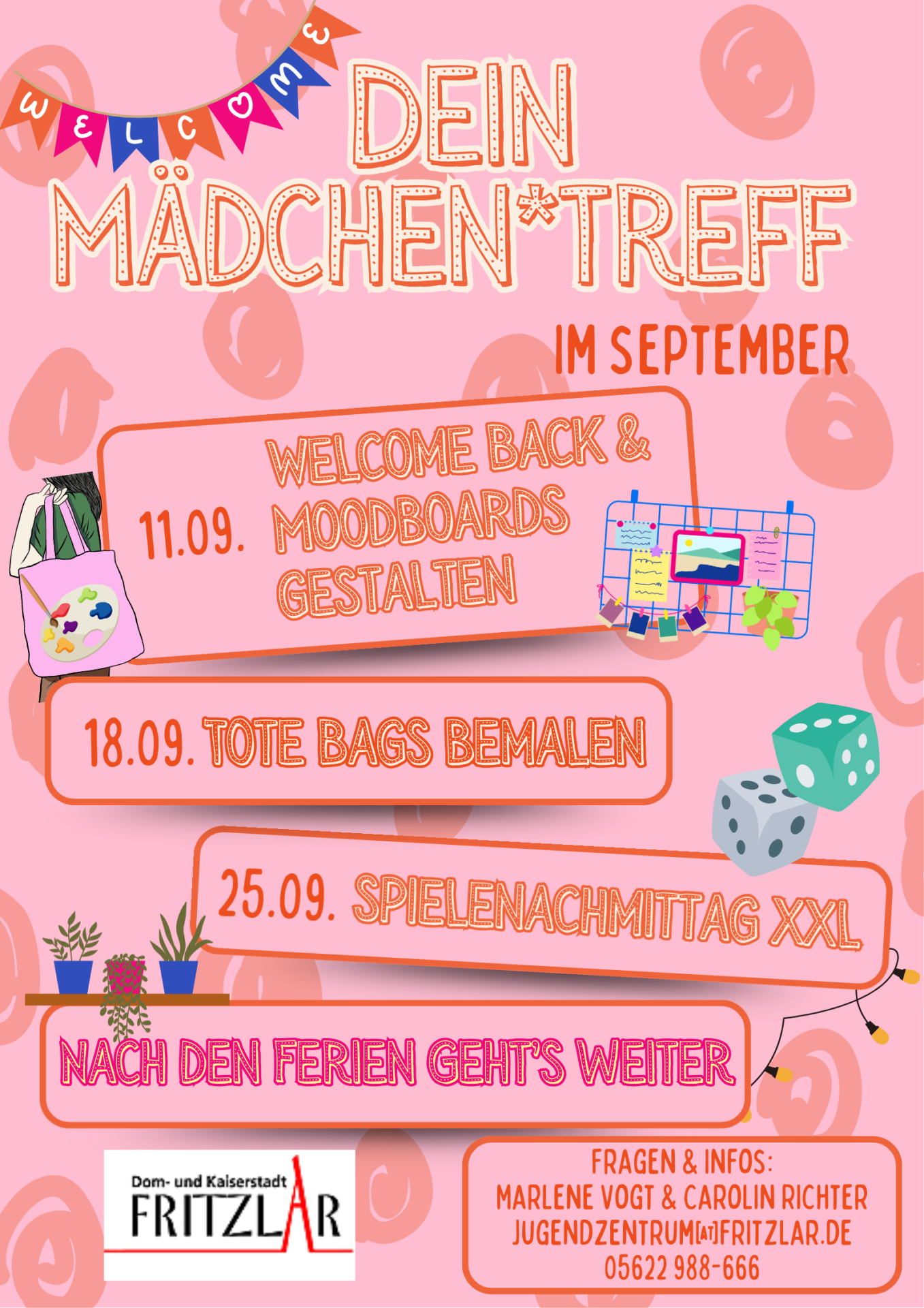 Dein Mädchen*treff im September 2025 Dein Mädchen*treff im September 2025