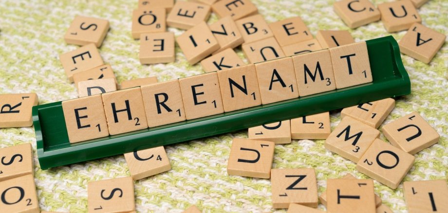 Scrabbel Buchstaben Ehrenamt