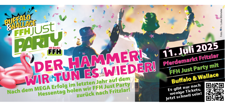 Veranstaltungsplakat FFH-Party