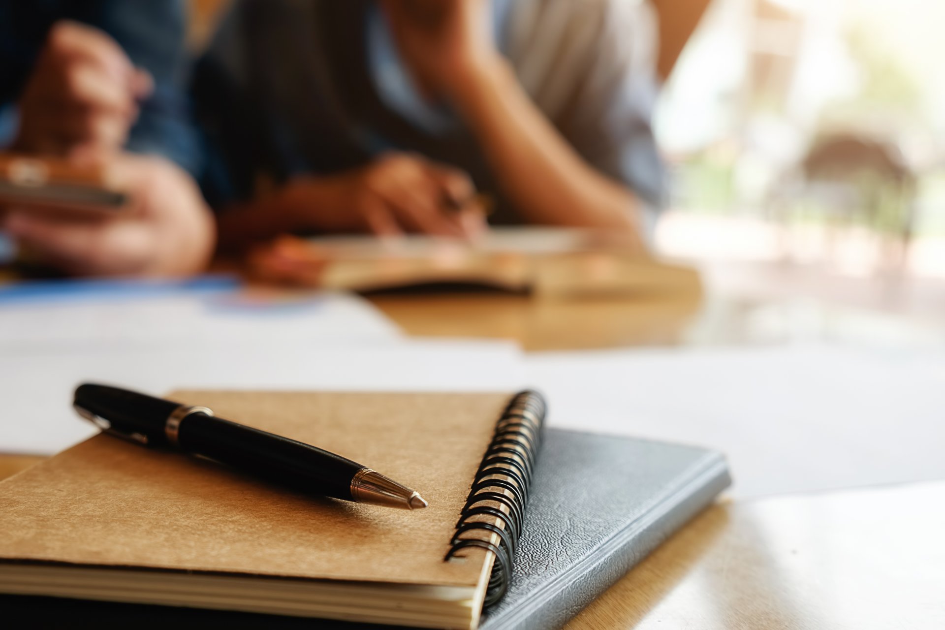 Education concept. Student studying and brainstorming campus con Education concept. Student studying and brainstorming campus con