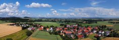 Luftaufnahme von Wehren